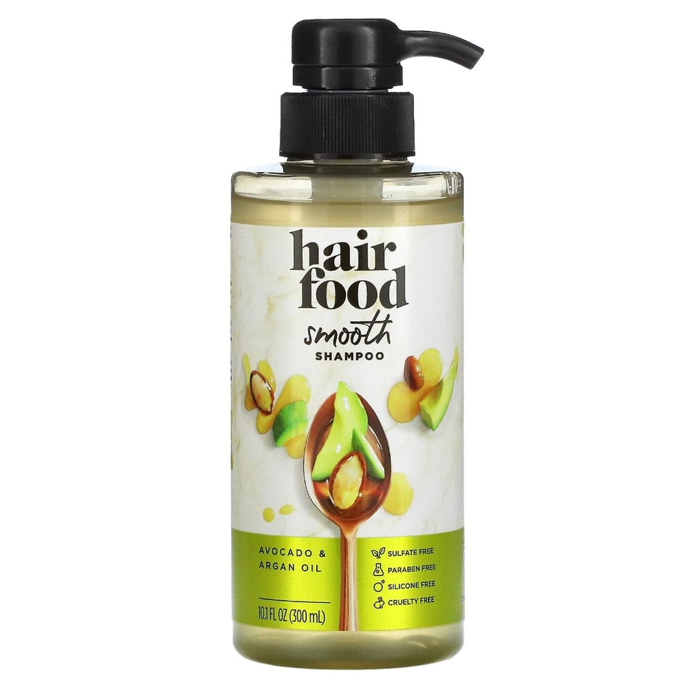 Hair Food Oil and Smooth Shampoo Set